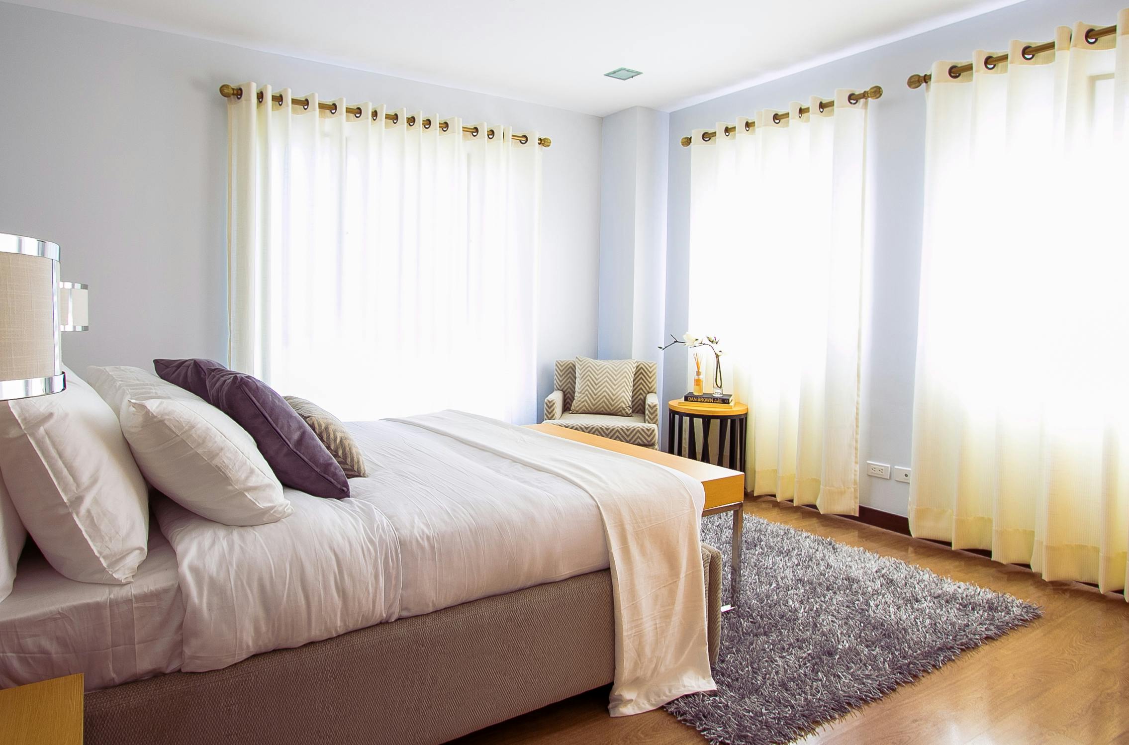 Soft curtain textiles for home decor